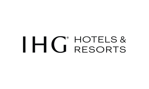 IHG Hotels & Resorts logo with the brand name
